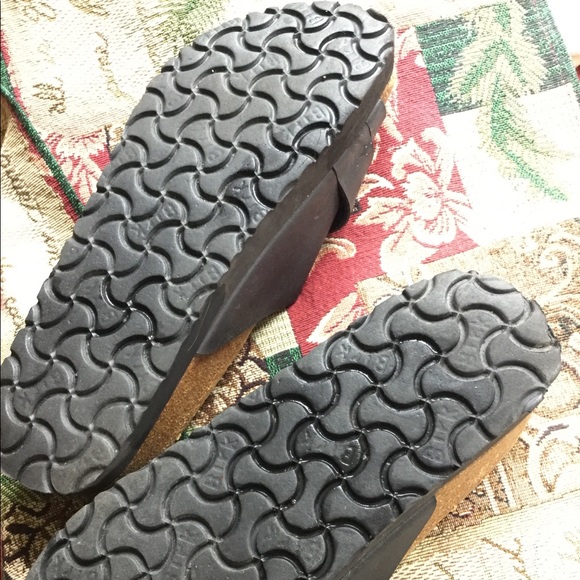 🇩🇪 Birkenstock SANDALS UNISEX Betulas Black EUC - Picture 4 of 16